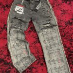 شلوار بگ داغی L-c